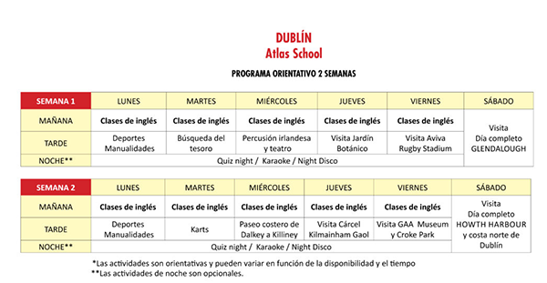 verano en el extranjero